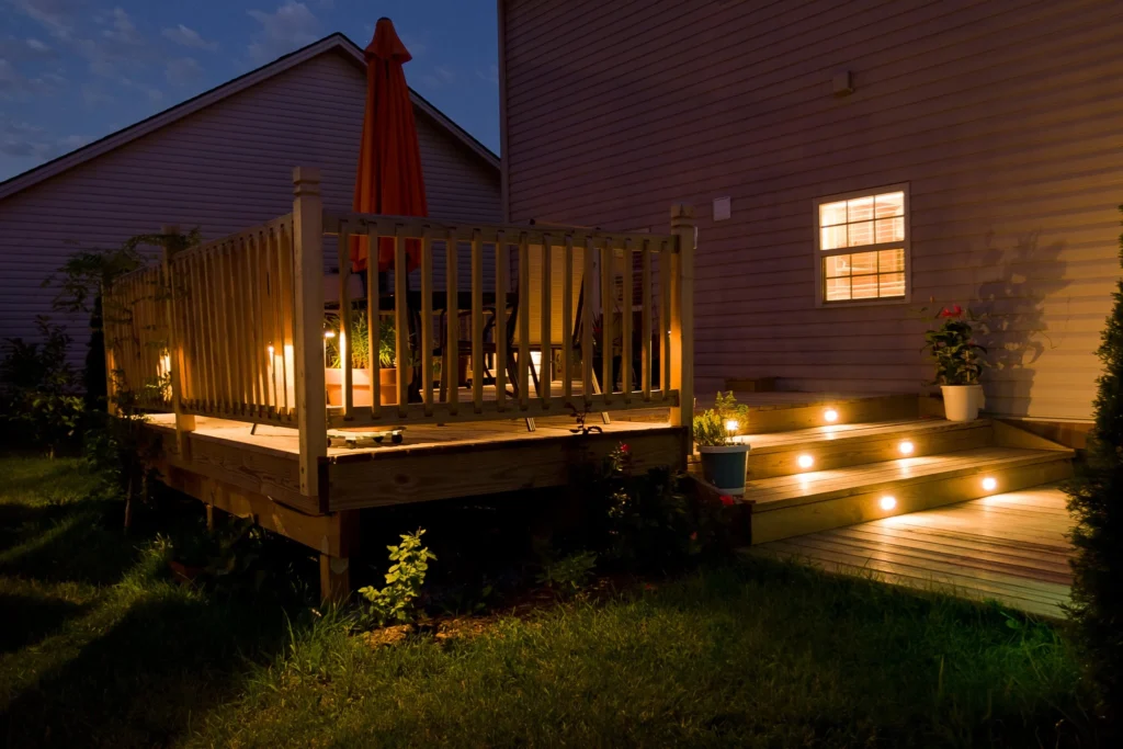 Ambient Deck Lights for a Cozy Outdoor Space

