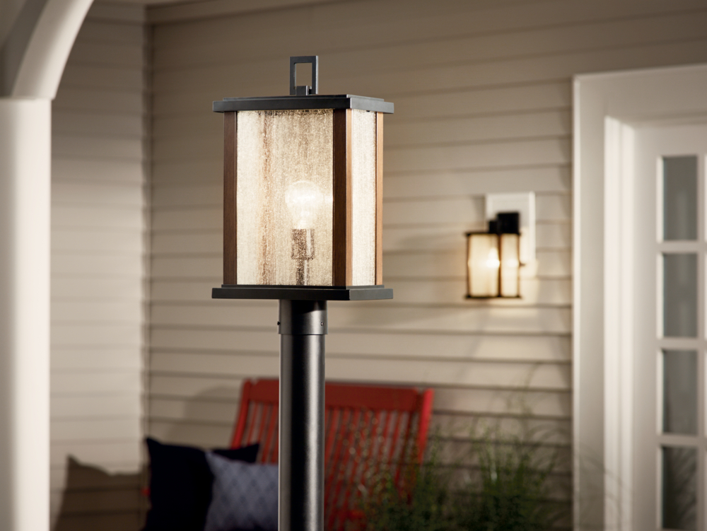 Stylish Post Lights for a Welcoming Porch