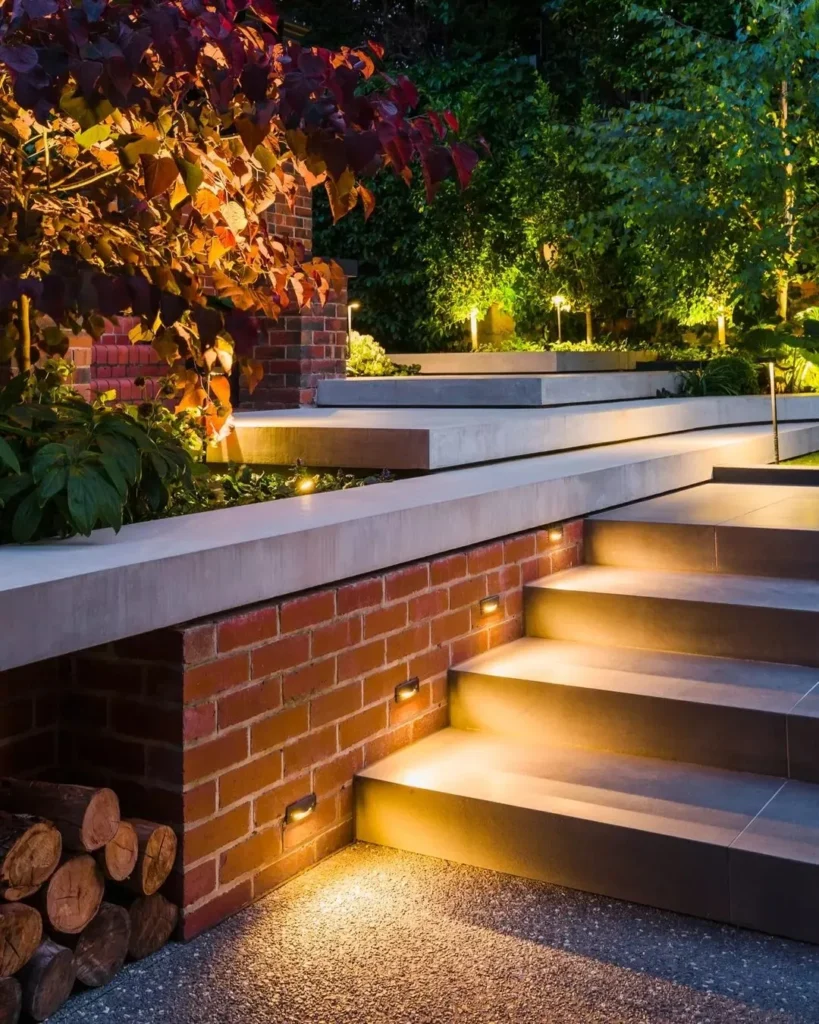 Subtle Step and Garden Lighting