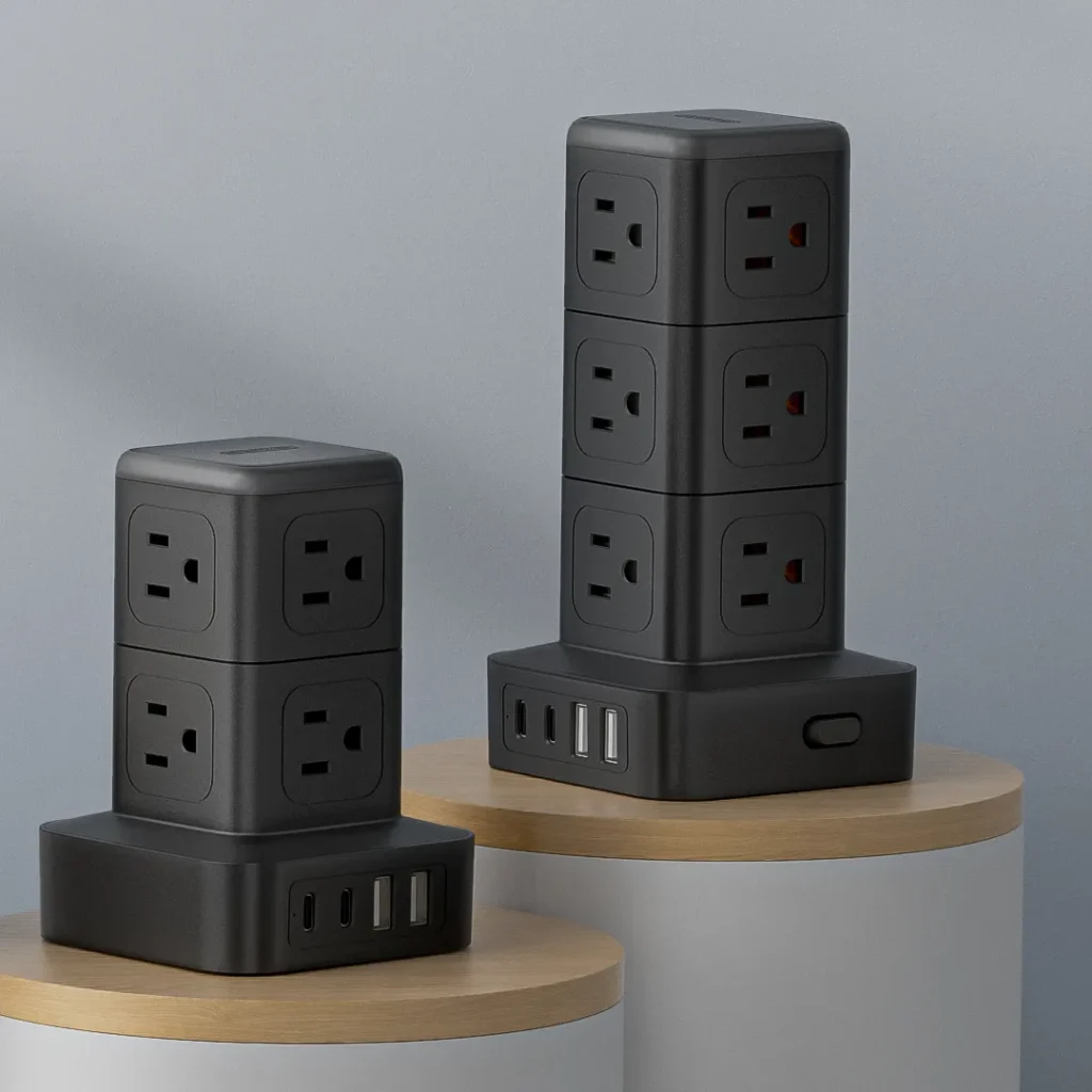 Smart Plug Towers for Efficient Power Management