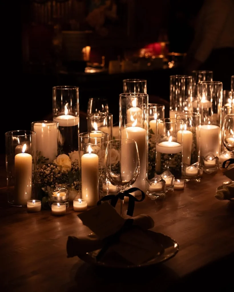 Romantic Candlelight Ambiance for Gothic Bedrooms