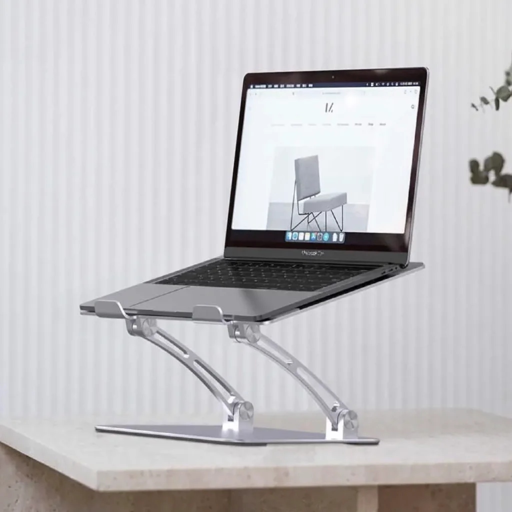 Adjustable Laptop Stand for Ergonomic Comfort