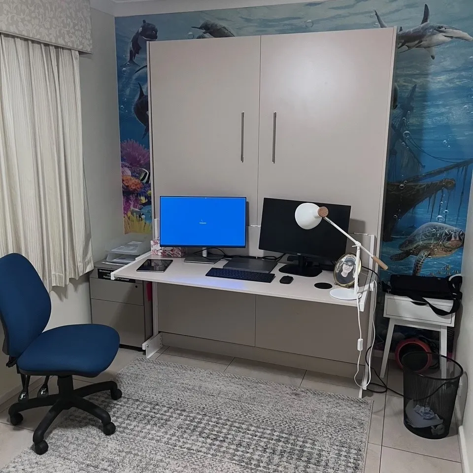 Wall-Mounted Desk