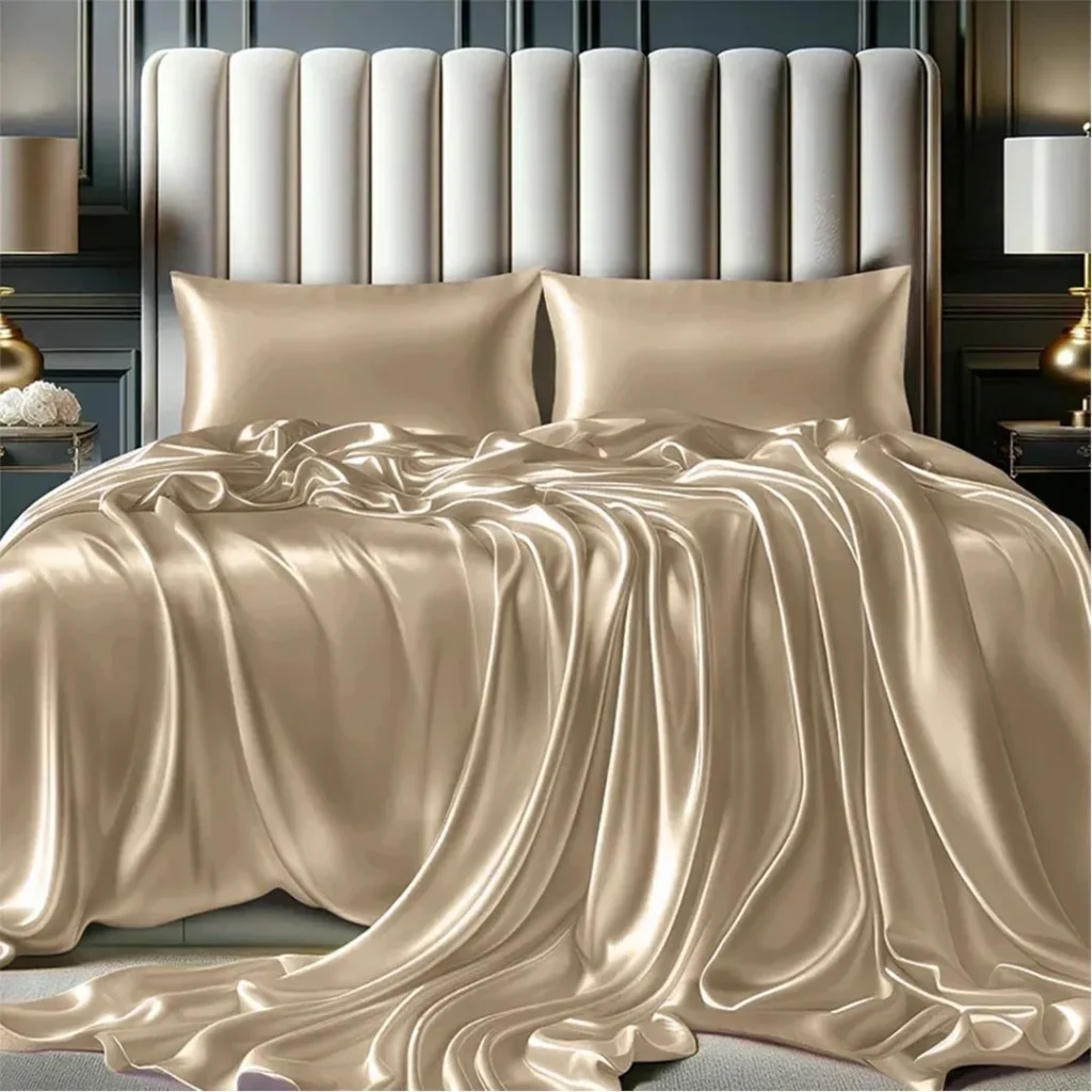 Silk or Satin Sheets