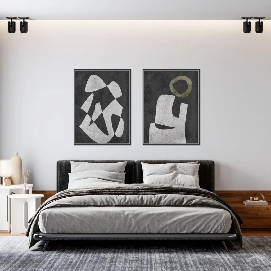 Framed Abstract Art