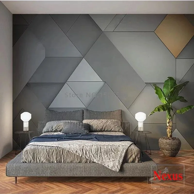 Textured Gray Wallpaper for a Bold Statement