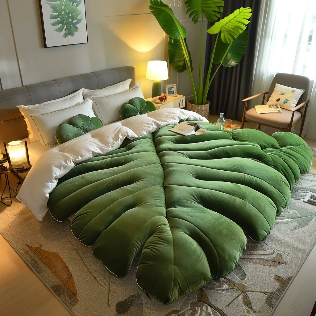 Lush Botanical Bedscape