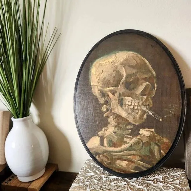 Vintage Skull Art with Dark Mystique