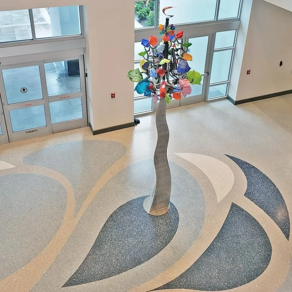 Terrazzo Floors for Artistic Flair