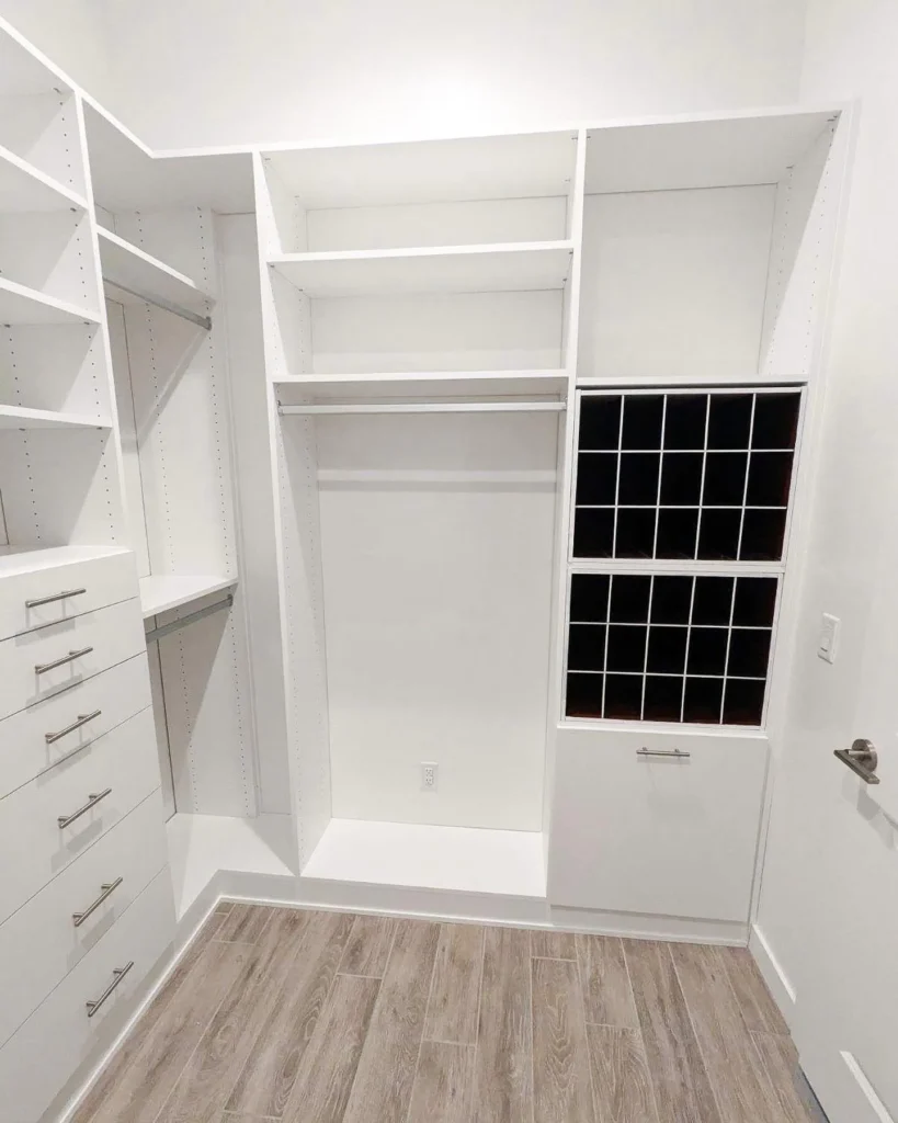 Built-in Cubbies for Shoes