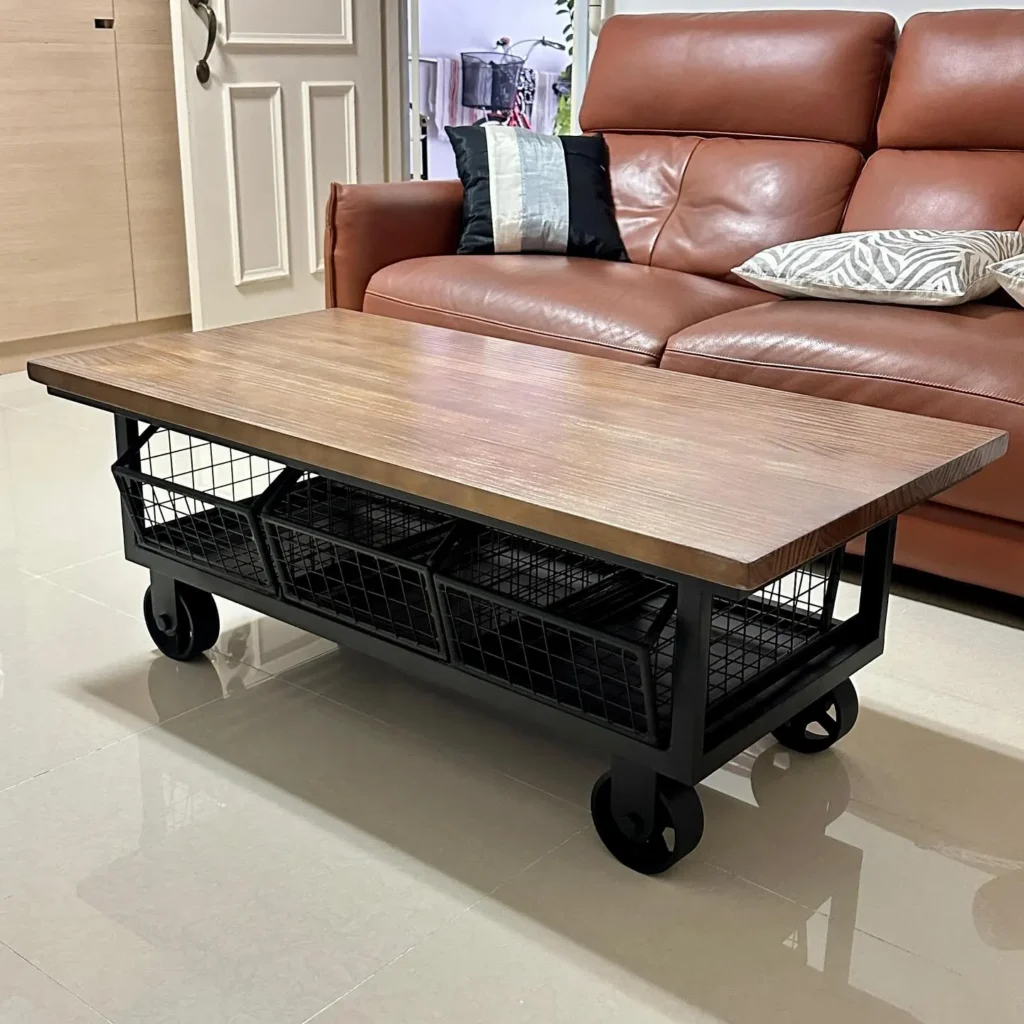 Industrial Metal Coffee Table