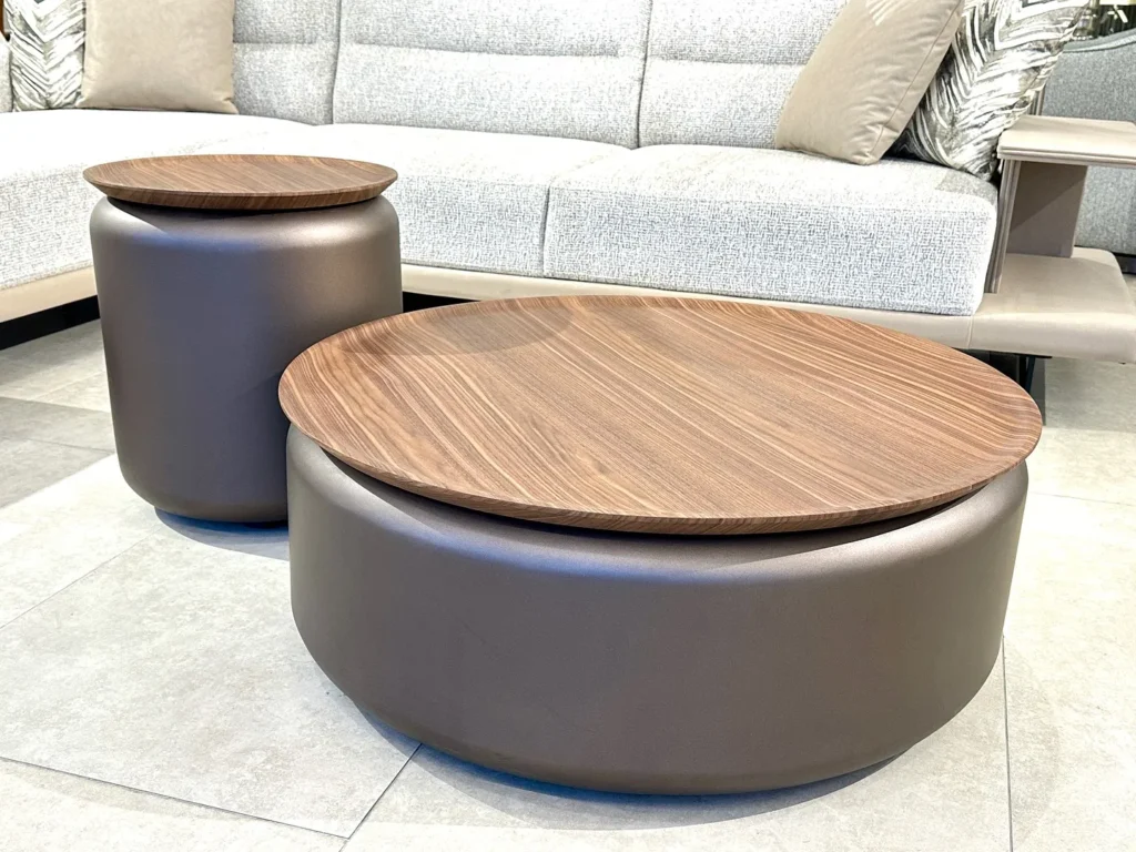 Round Ottoman Coffee Table