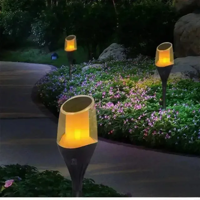 Solar-Powered Garden Lights
