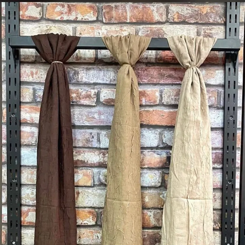 Rustic Burlap Panels