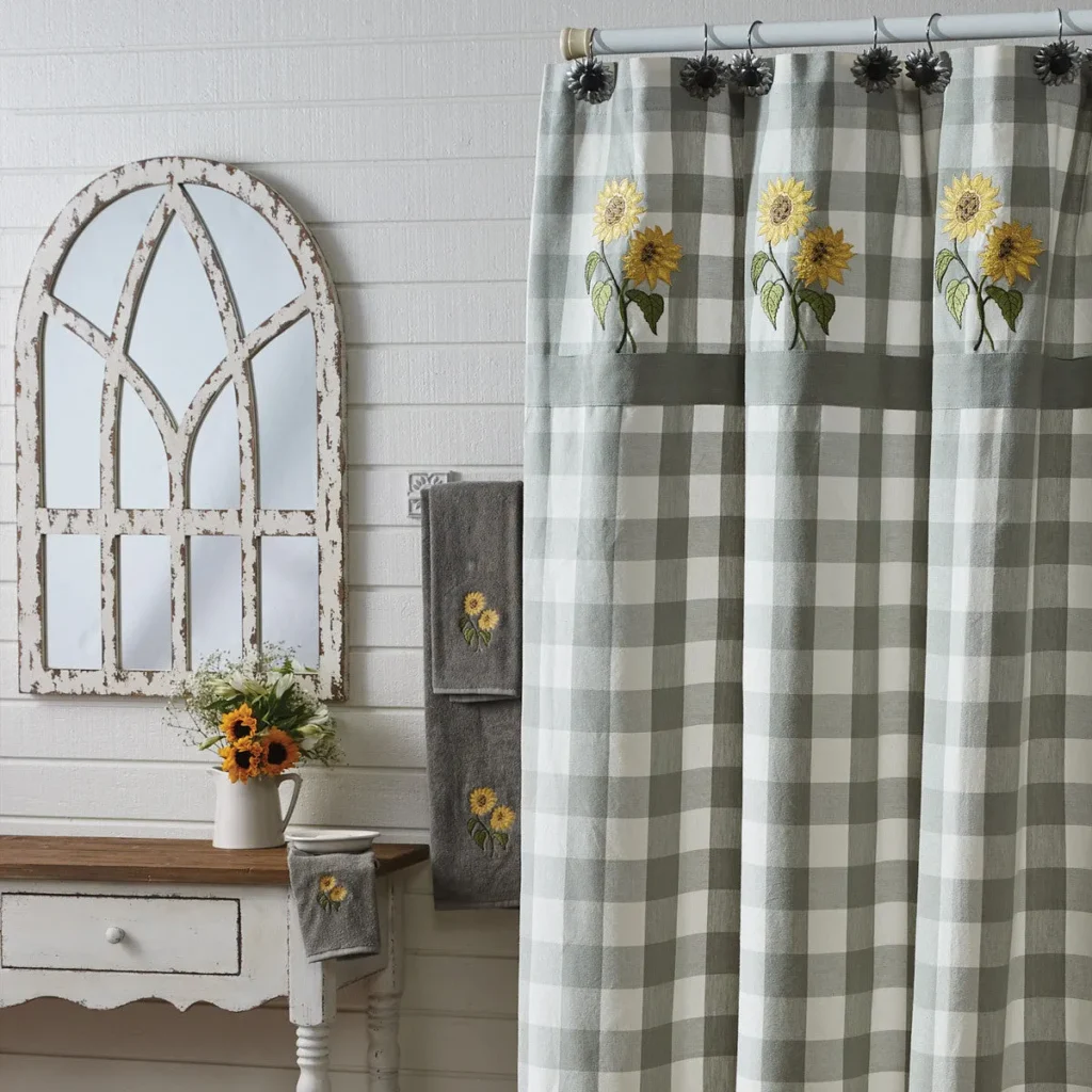 Farmhouse Gingham Drapes