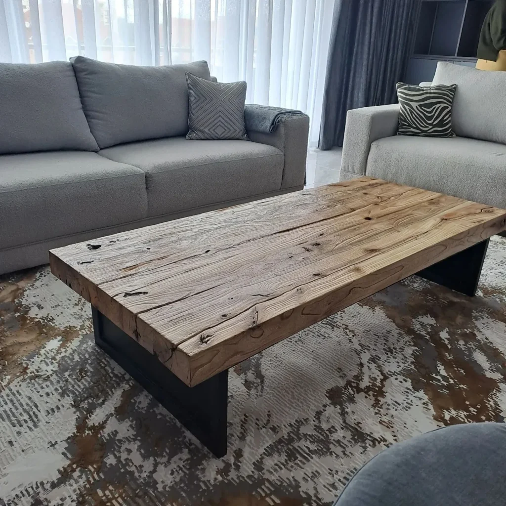 Rustic Wooden Coffee Table