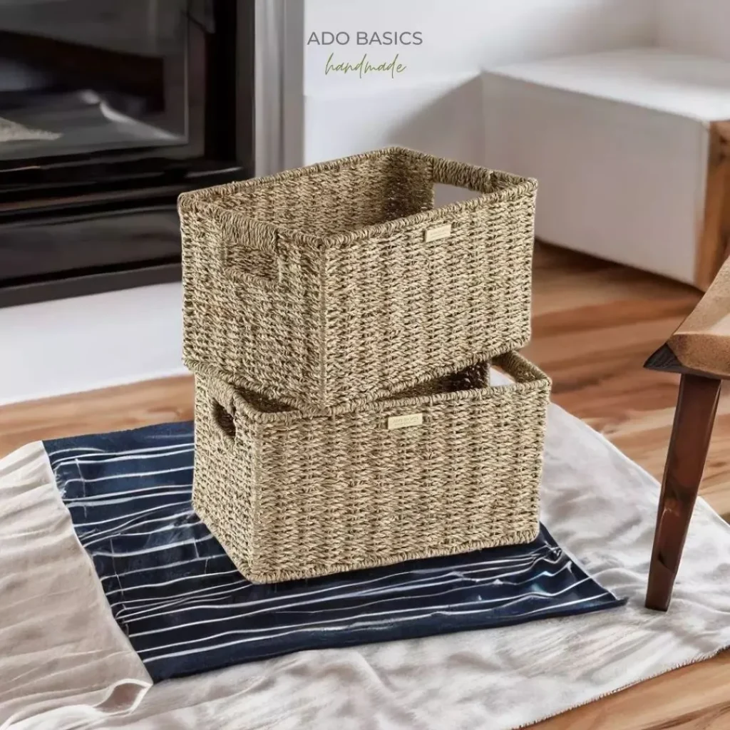 Handwoven Wicker Baskets
