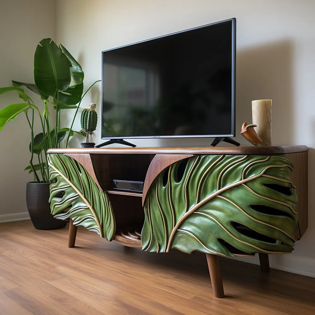 Create Layers with a Bookshelf TV Stand