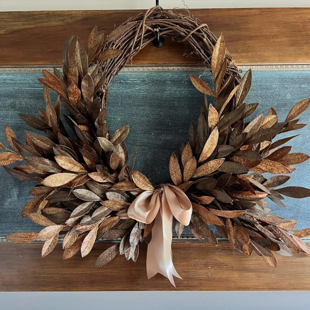 Corn Husk Wreath

