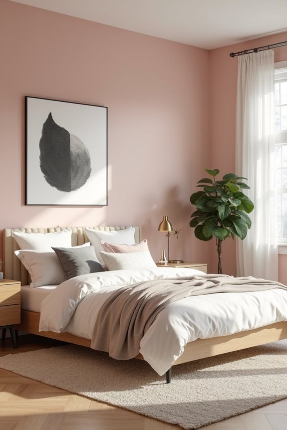 blush walls modern elegance