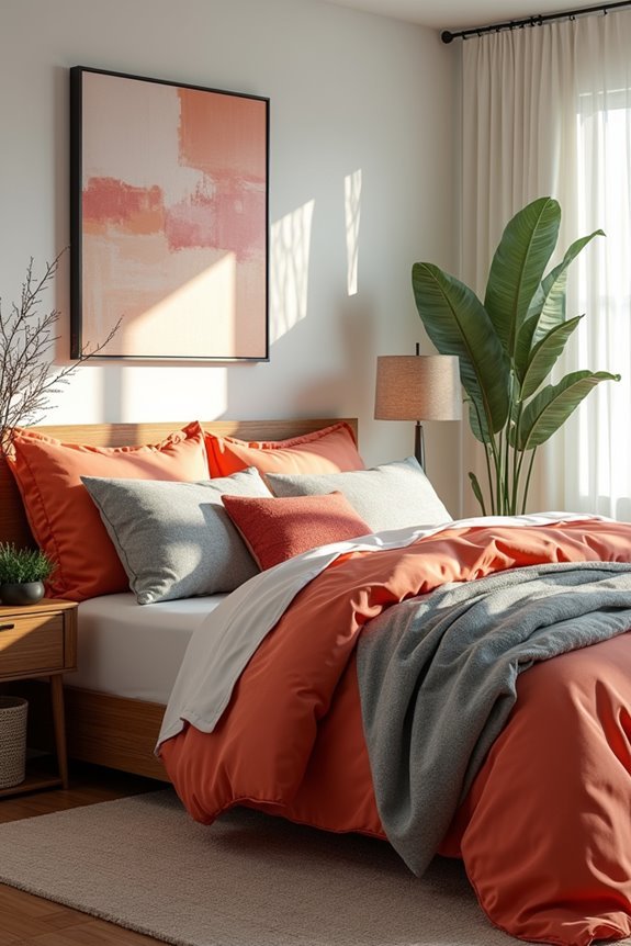 colorful bedding sets aesthetic