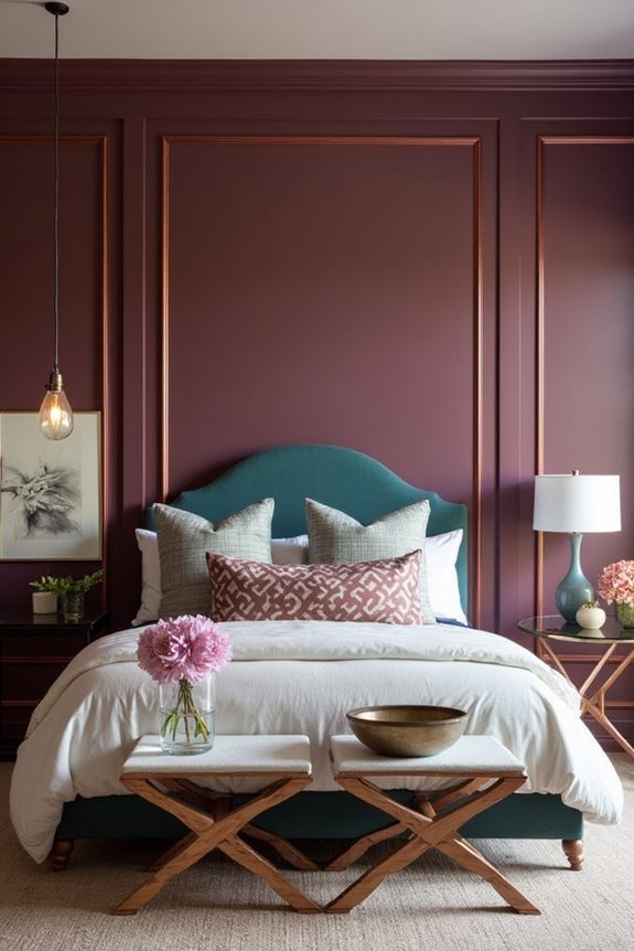 copper accents for sophistication