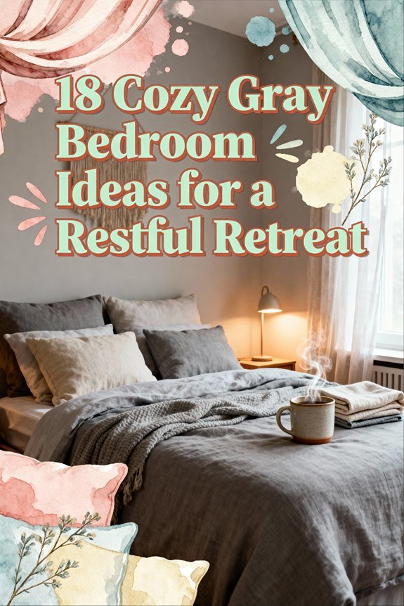 cozy gray bedroom inspirations