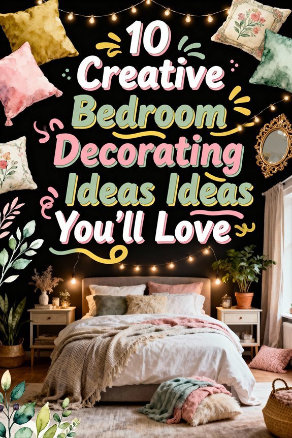 creative bedroom decor ideas