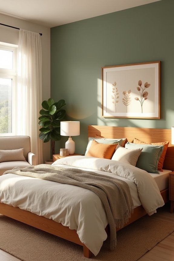 earthy color palette harmony