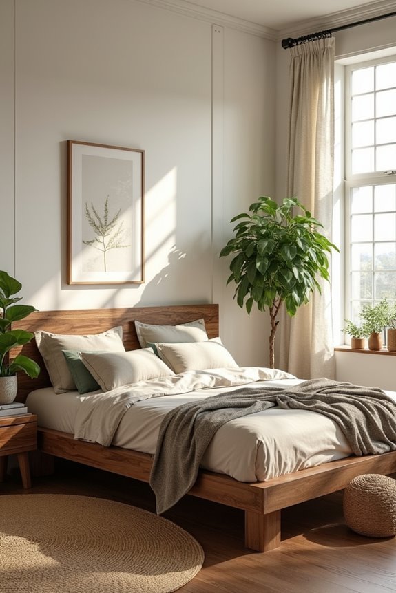 eco friendly elegant bedroom design
