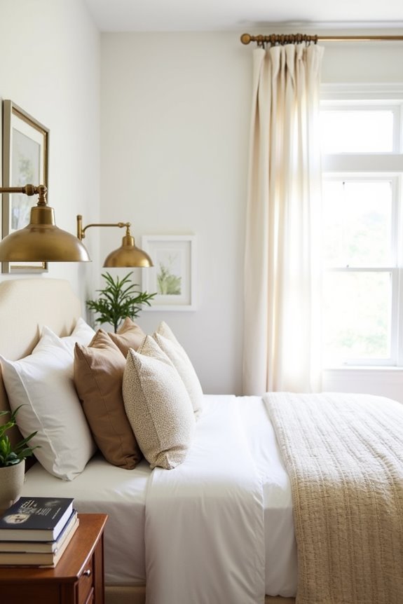 elegant headboard pendant lighting