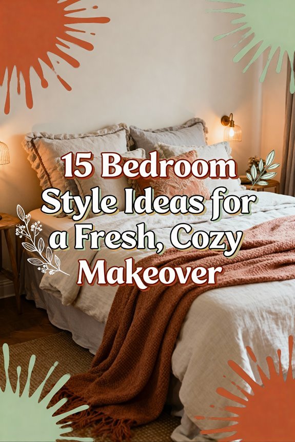 fresh and cozy bedroom makeovers