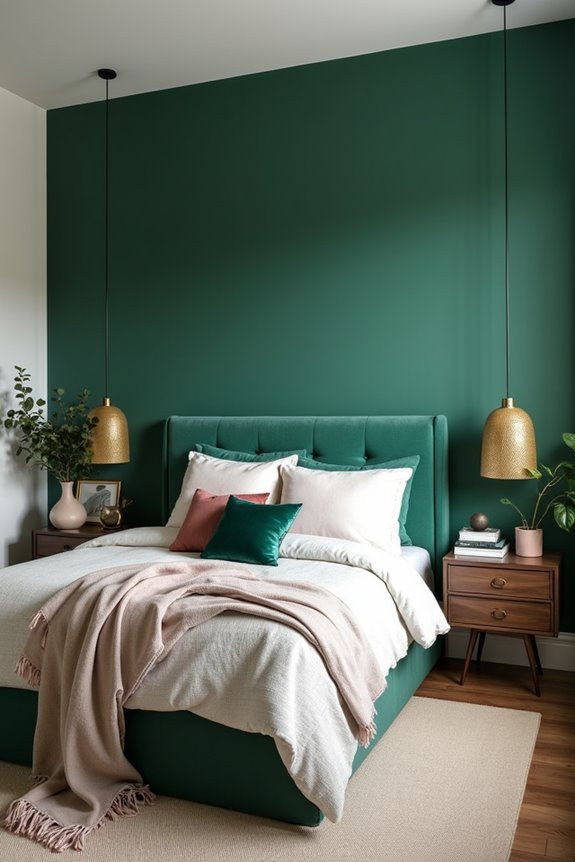 jewel tone bedroom sanctuary