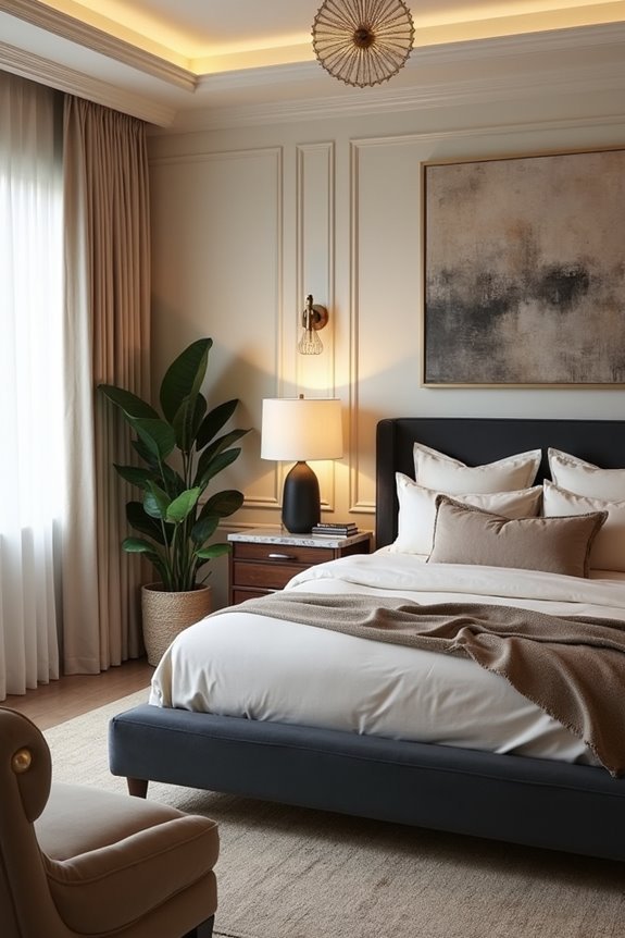 layered lighting for ambiance