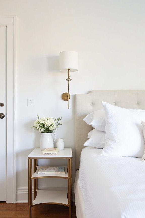 layered warm lighting design