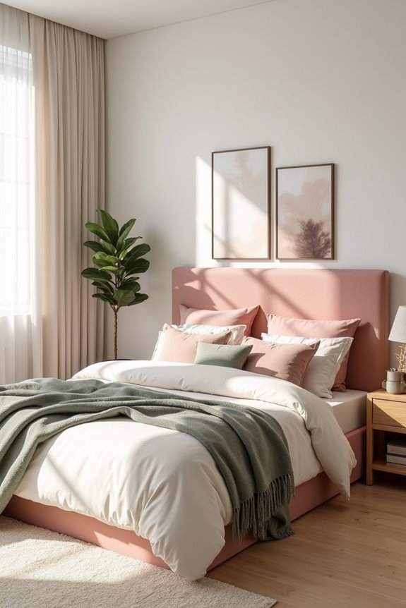 luxurious dusty pink elegance