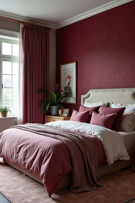 luxurious jewel tone wallpaper