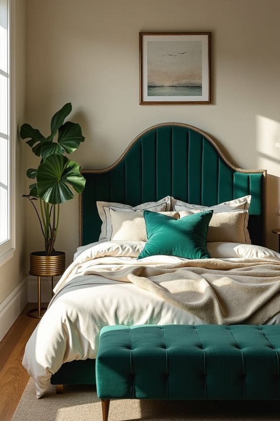 luxurious velvet statement piece