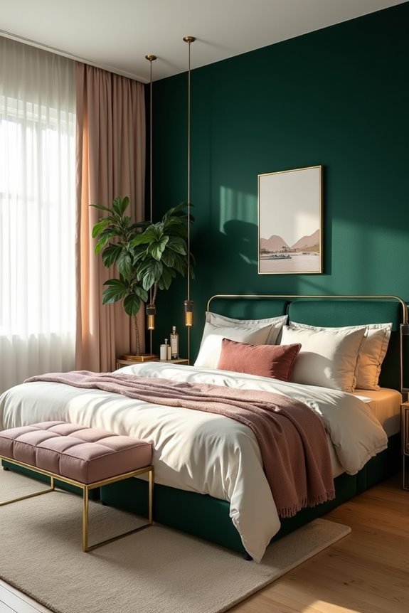 luxurious velvet wall decor