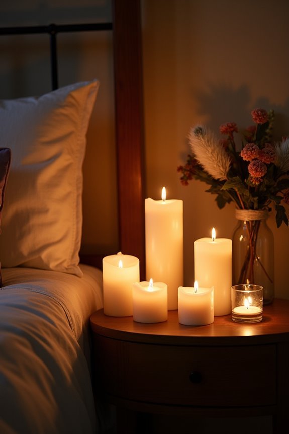 strategic candle arrangement techniques