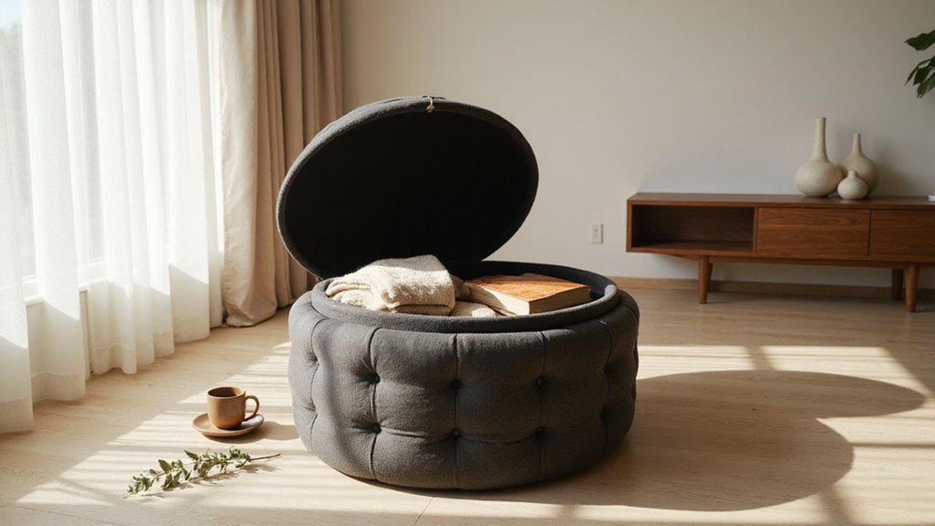 best storage ottoman rounds