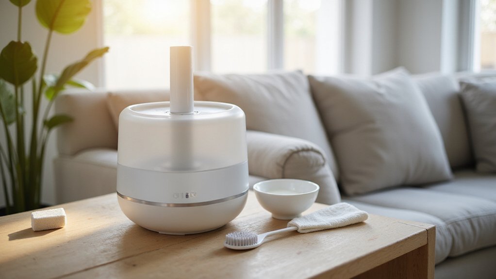 clean your humidifier thoroughly