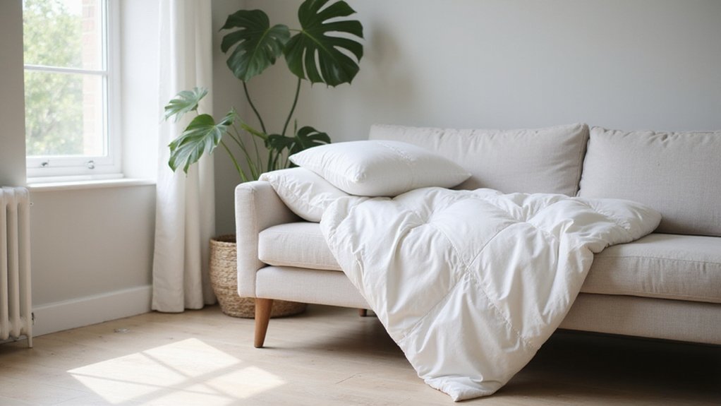 cleaning down comforter properly