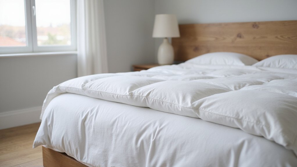 comfortable bedding filling