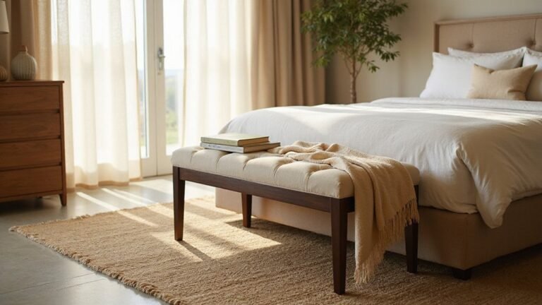 elegant bedroom bench options