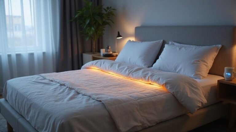 energy efficient heated mattress pad