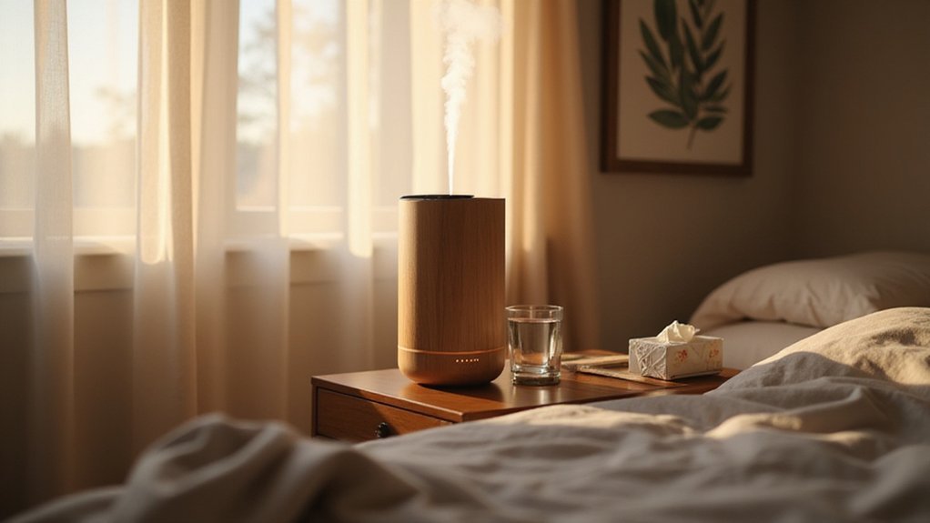 humidifier eases congestion symptoms