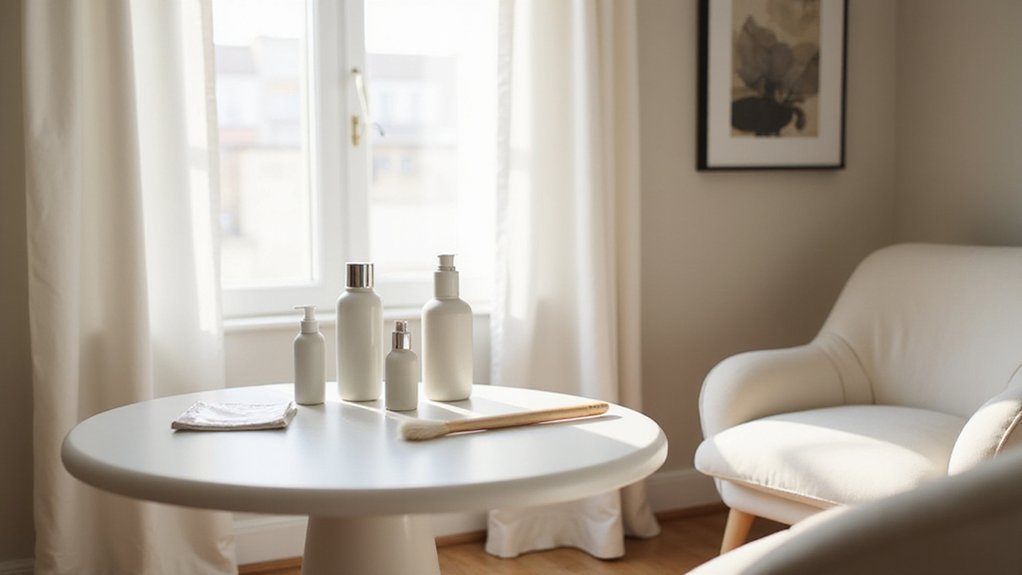 luxurious morning makeup vanities