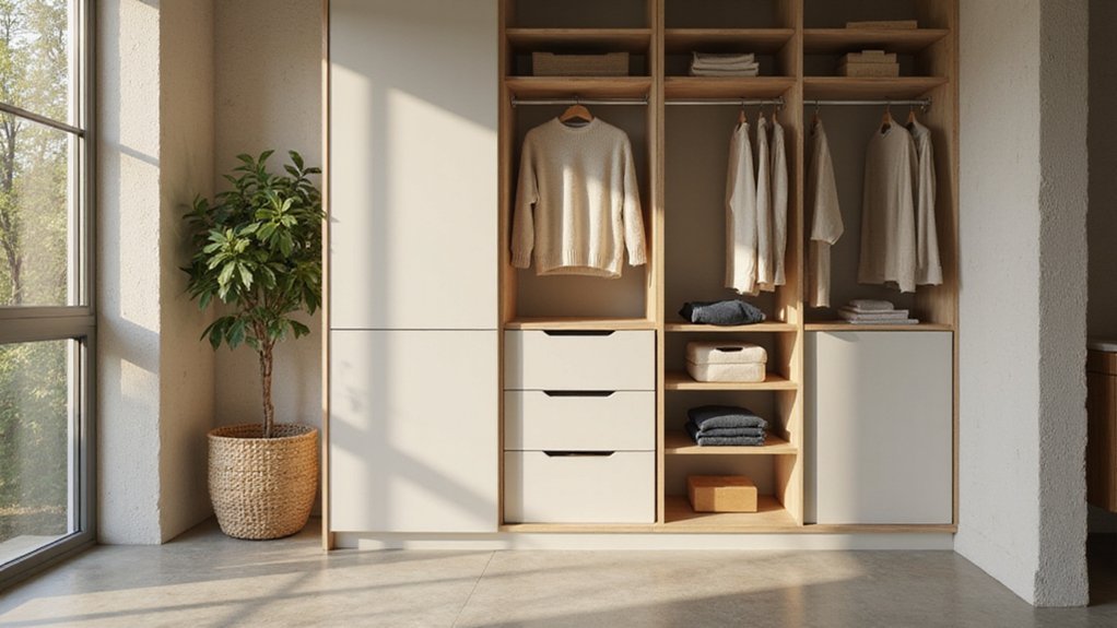 organize closet efficiently