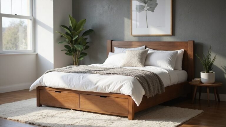 queen size storage beds